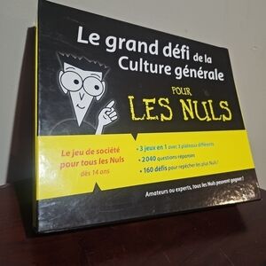 Le‎ grand défi de la Culture générale, Pour les nuls , éditions